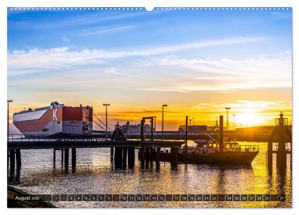 Produktbild: EMDEN Atemberaubende Momente am Wasser (Wandkalender 2026 DIN A2 quer), CALVENDO Monatskalender