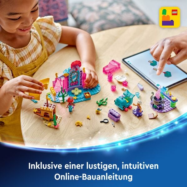 Produktbild: LEGO ǀ Disney Princess Arielles Kristallh&ouml;hle, Meerjungfrauen-Set 43254