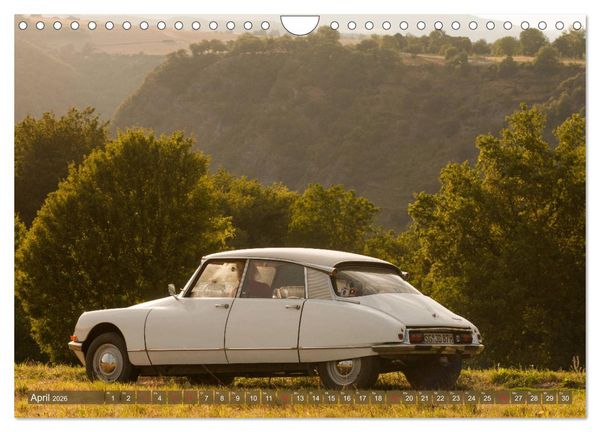 Produktbild: Citro&euml;n DS G&ouml;ttin im Mittelrheintal (Wandkalender 2026 DIN A4 quer), CALVENDO Monatskalender