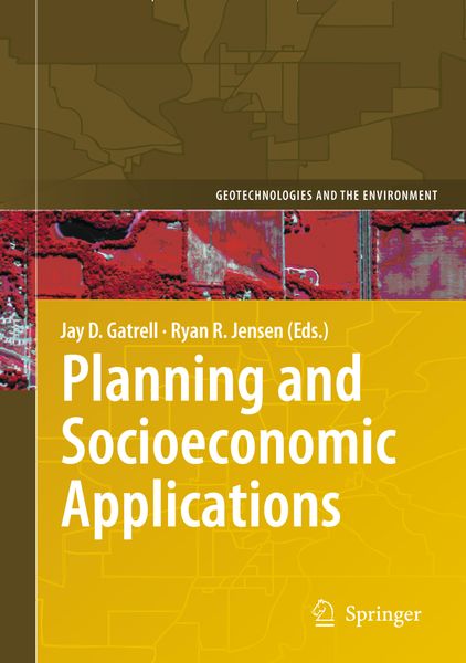 Produktbild: Planning and Socioeconomic Applications
