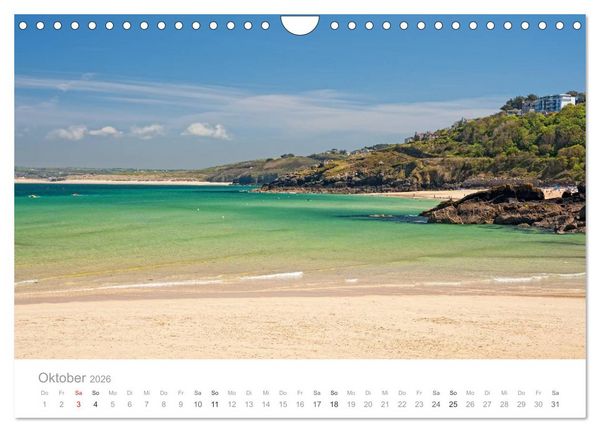 Produktbild: Zauberhaftes S&uuml;dengland (Wandkalender 2026 DIN A4 quer), CALVENDO Monatskalender