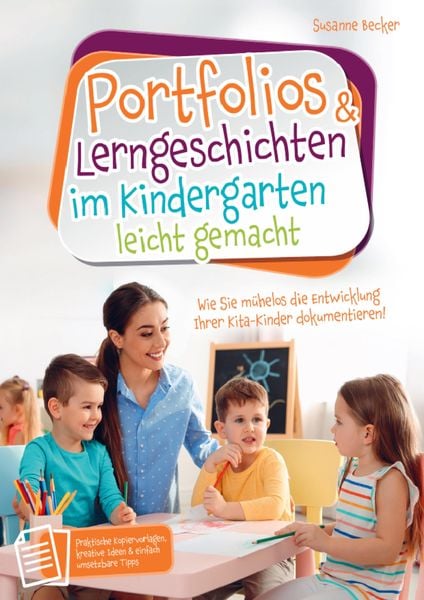 Produktbild: Portfolios & Lerngeschichten im Kindergarten leicht gemacht