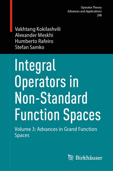 Produktbild: Integral Operators in Non-Standard Function Spaces