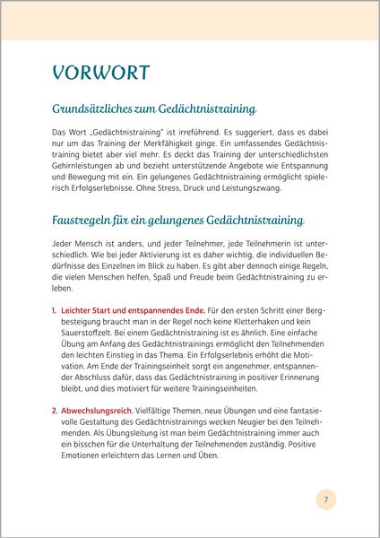 Produktbild: Ged&auml;chtnistraining f&uuml;r Senioren | Aktiv mit allen Sinnen