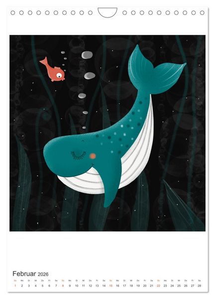 Produktbild: SAVE OUR OCEANS - Ursprung allen Lebens (Wandkalender 2026 DIN A4 hoch), CALVENDO Monatskalender