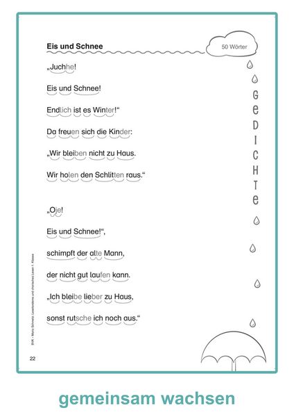 Produktbild: Lesetandems und chorisches Lesen &ndash; 1. Klasse