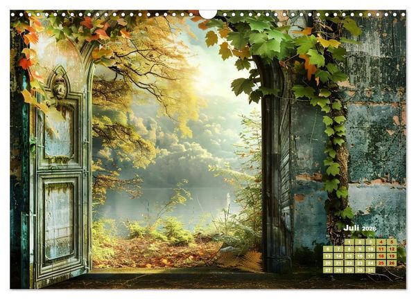 Produktbild: T&uuml;ren, die Geschichten erz&auml;hlen (Wandkalender 2026 DIN A3 quer), CALVENDO Monatskalender
