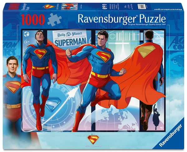 Produktbild: Erwachsenenpuzzle 1000 Teile - DC Comics - Der letzte Sohn von Krypton
