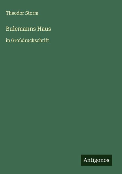 Produktbild: Bulemanns Haus