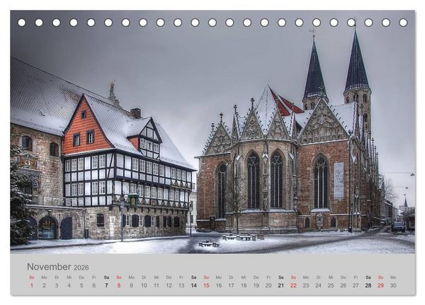Produktbild: Braunschweig (Tischkalender 2026 DIN A5 quer), CALVENDO Monatskalender