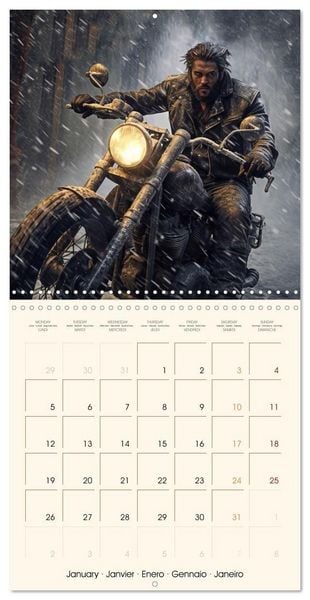 Produktbild: Ride to Valhalla (Wall Calendar 2026 12 &times; 12 Inch) CALVENDO 12 Month Wall Calendar