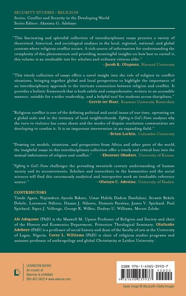 Produktbild: Fighting in God's Name