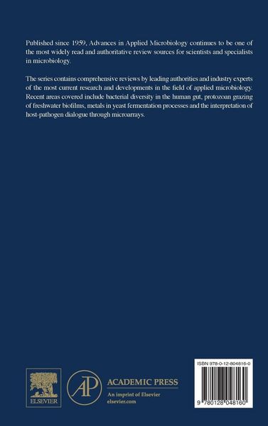 Produktbild: Advances in Applied Microbiology