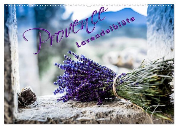 Produktbild: Provence - Lavendelbl&uuml;te (Wandkalender 2026 DIN A2 quer), CALVENDO Monatskalender