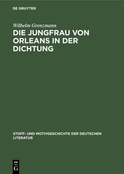 Produktbild: Die Jungfrau von Orleans in der Dichtung