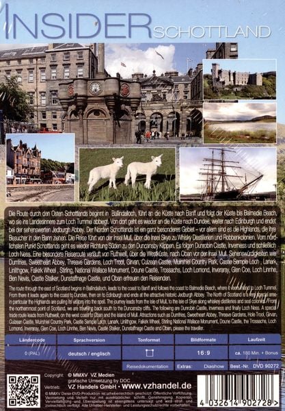 Produktbild: Insider - Schottland: West/Nord/Ost [3 DVDs]
