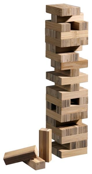Produktbild: Wackelturm, Bambus