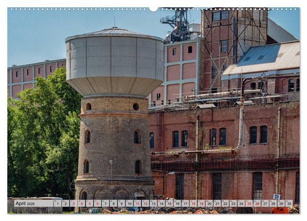 Produktbild: Mannheim - Stadt der Wassert&uuml;rme (Wandkalender 2026 DIN A2 quer), CALVENDO Monatskalender