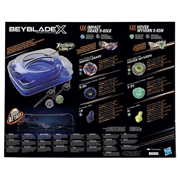 Produktbild: Beyblade X Drop Attack Battle Set