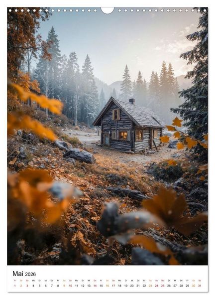 Produktbild: Bergwelten - Berge T&auml;ler Augenblicke (Wandkalender 2026 DIN A3 hoch), CALVENDO Monatskalender