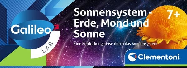 Produktbild: Experimentierset Galileo Sonnensystem - Erde, Mond und Sonne