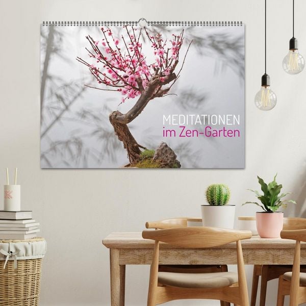 Produktbild: Meditationen im Zen-Garten (Wandkalender 2026 DIN A2 quer), CALVENDO Monatskalender