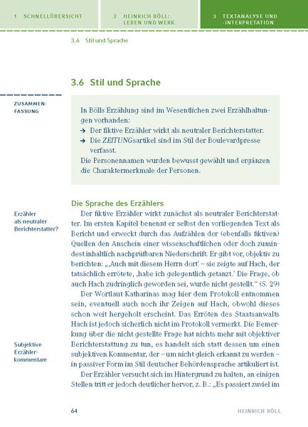 Produktbild: Die verlorene Ehre der Katharina Blum von Heinrich B&ouml;ll