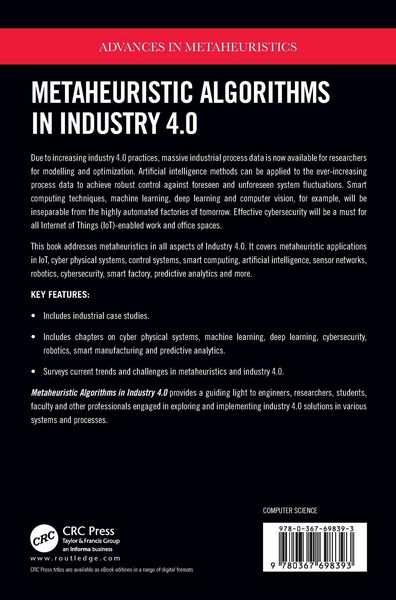 Produktbild: Metaheuristic Algorithms in Industry 4.0