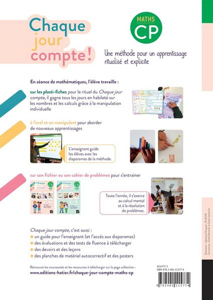 Produktbild: Chaque jour compte ! Maths CP