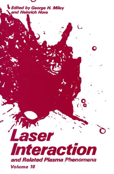 Produktbild: Laser Interaction and Related Plasma Phenomena