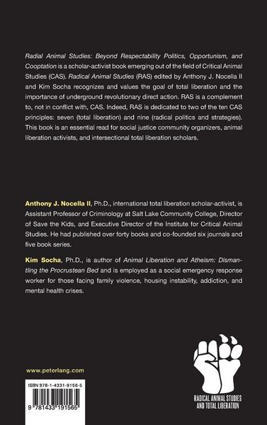 Produktbild: Radical Animal Studies