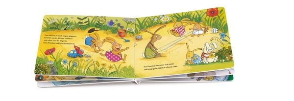 Produktbild: Wenn sieben m&uuml;de kleine Hasen abends in ihr Bettchen rasen