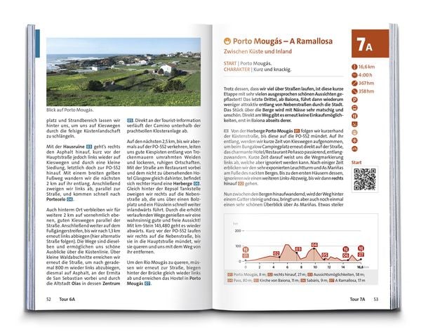 Produktbild: KOMPASS Wanderf&uuml;hrer Jakobsweg Portugal &ndash; Spanien, 25 Etappen mit Extra-Tourenkarte