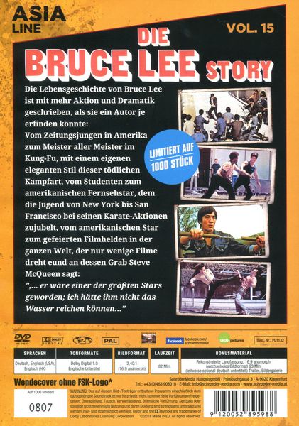 Produktbild: Die Bruce Lee Story - Asia Line Vol. 15 - Limitierte Edition