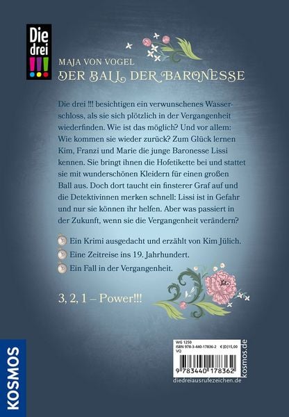 Produktbild: Die drei !!!, Der Ball der Baronesse