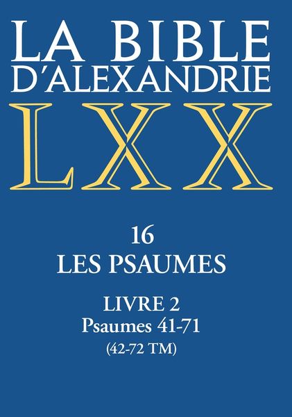 Produktbild: La Bible d'Alexandrie