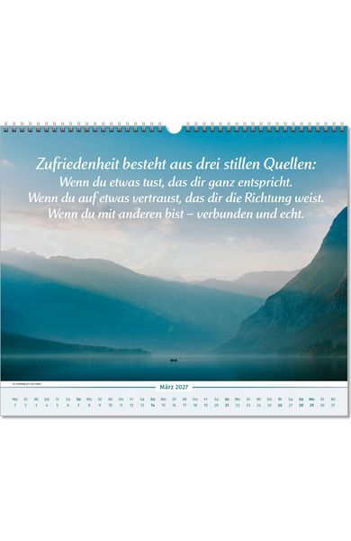Produktbild: Der Lebensfreude-Inspirationen-Kalender 2027