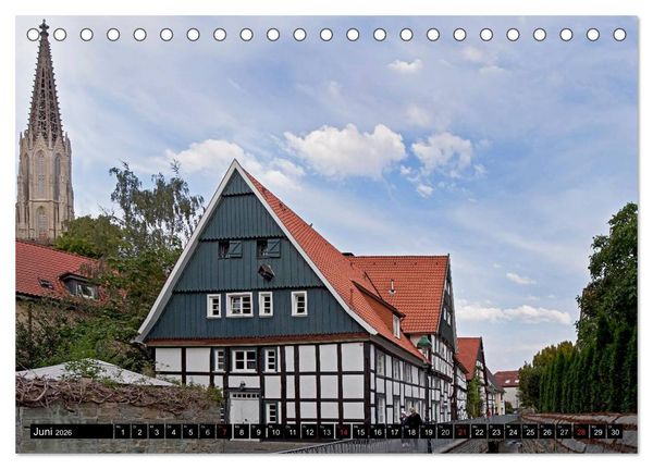 Produktbild: Hansestadt Soest (Tischkalender 2026 DIN A5 quer), CALVENDO Monatskalender