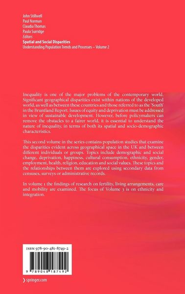 Produktbild: Spatial and Social Disparities