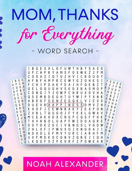 Produktbild: Mom, Thanks for Everything Word Search