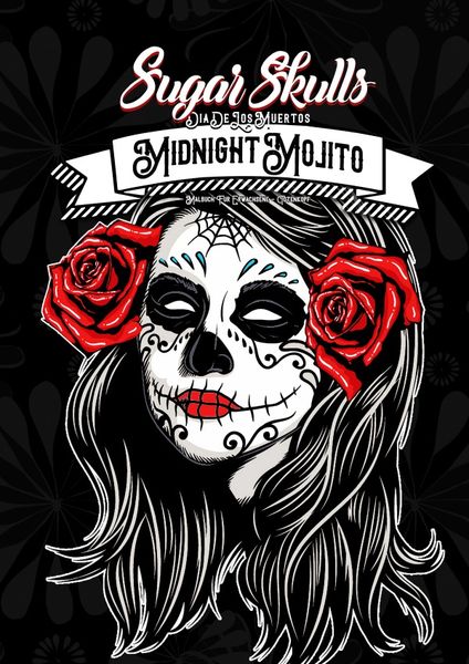 Produktbild: Sugar Skulls Dia de los Muertos - Malbuch f&uuml;r Erwachsene
