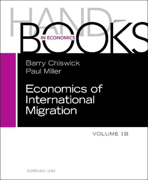 Produktbild: Handbook of the Economics of International Migration