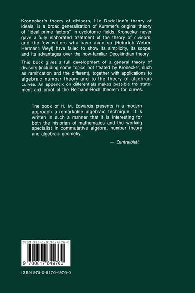 Produktbild: Divisor Theory