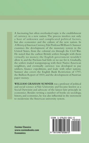 Produktbild: A History of American Currency