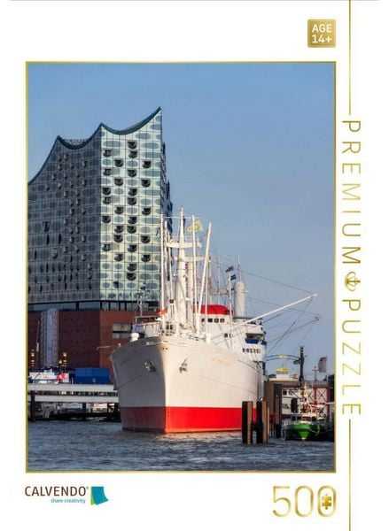 CALVENDO Puzzle Hamburg - Elbphilharmonie | 500 Teile Lege-Größe 48 × 36 cm Foto-Puzzle für Erwachsene
