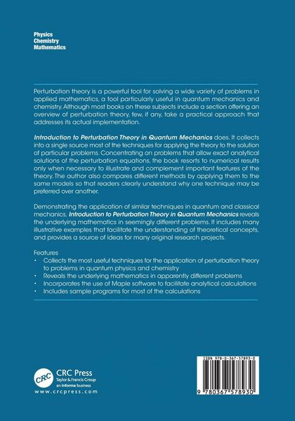 Produktbild: Introduction to Perturbation Theory in Quantum Mechanics