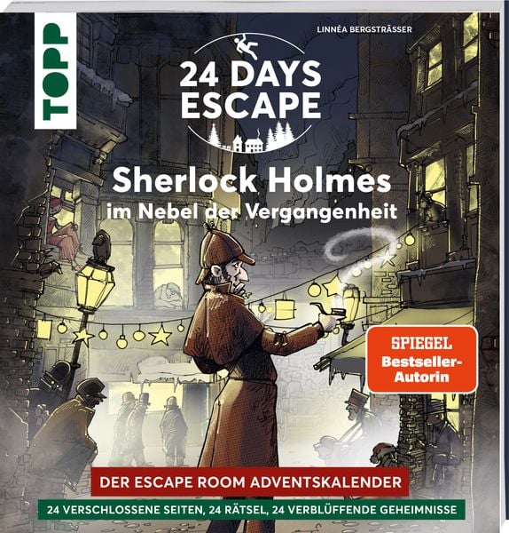 24 DAYS ESCAPE – Der Escape Room Adventskalender: Sherlock Holmes im Nebel der Vergangenheit