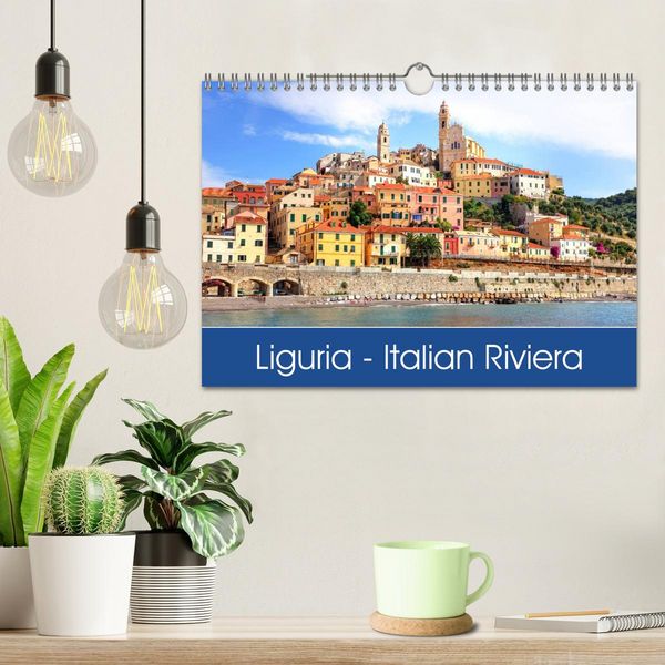 Produktbild: Liguria - Italian Riviera (Wall Calendar 2026 DIN A4 landscape), CALVENDO 12 Month Wall Calendar