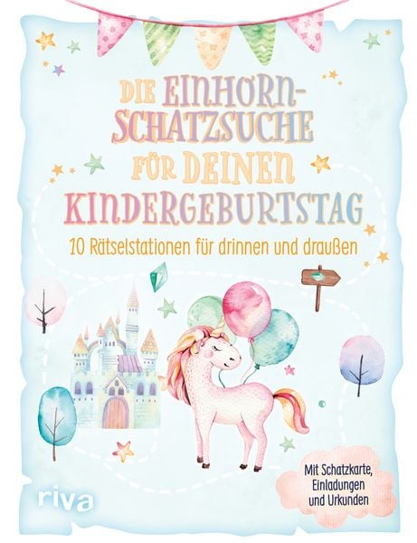 Produktbild: Die Einhorn-Schatzsuche/-Schnitzeljagd f&uuml;r deinen Kindergeburtstag