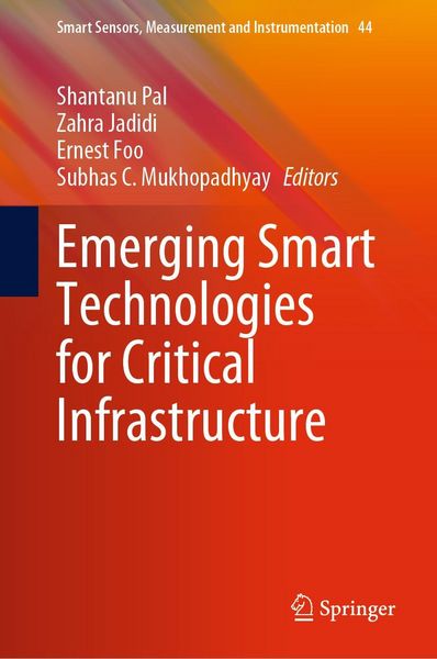 Produktbild: Emerging Smart Technologies for Critical Infrastructure